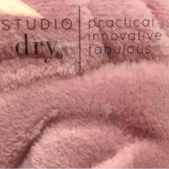 NEW Lot of 2x [Studio Dry] Cosmetic Headband w/ Removable Bow Soft Pink One Size - Picture 5 of 8